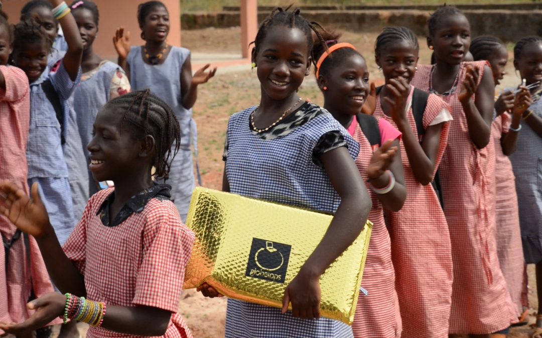 Students at Souleymane Diallo’s Elementary School in Kindia, Guinea.